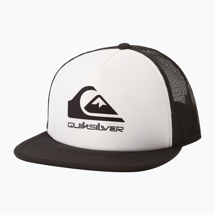 Ανδρικό καπέλο μπέιζμπολ Quiksilver Foamslayer white/black 5