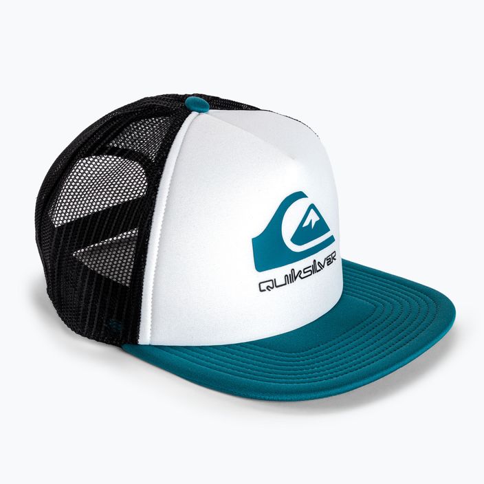 Ανδρικό καπέλο μπέιζμπολ Quiksilver Foamslayer white/blue