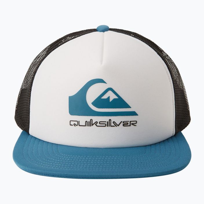Ανδρικό καπέλο μπέιζμπολ Quiksilver Foamslayer white/blue 7