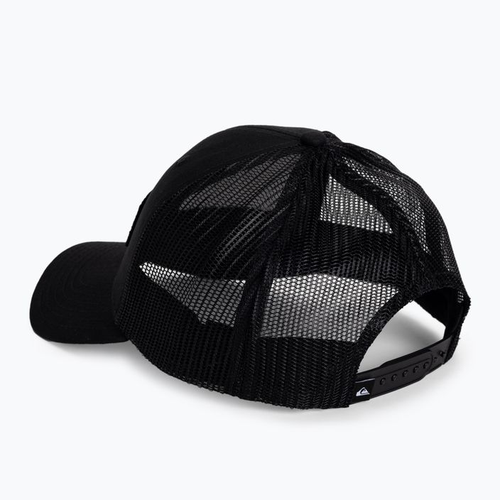 Ανδρικό καπέλο μπέιζμπολ Quiksilver Jetty Scrubber black 3