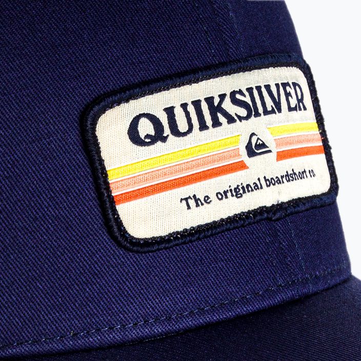 Ανδρικό καπέλο μπέιζμπολ Quiksilver Jetty Scrubber navy blazer 5