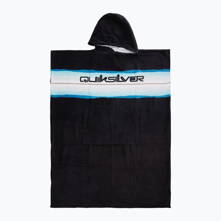 Ανδρικά πόντσο Quiksilver Hoody Towel black/blue