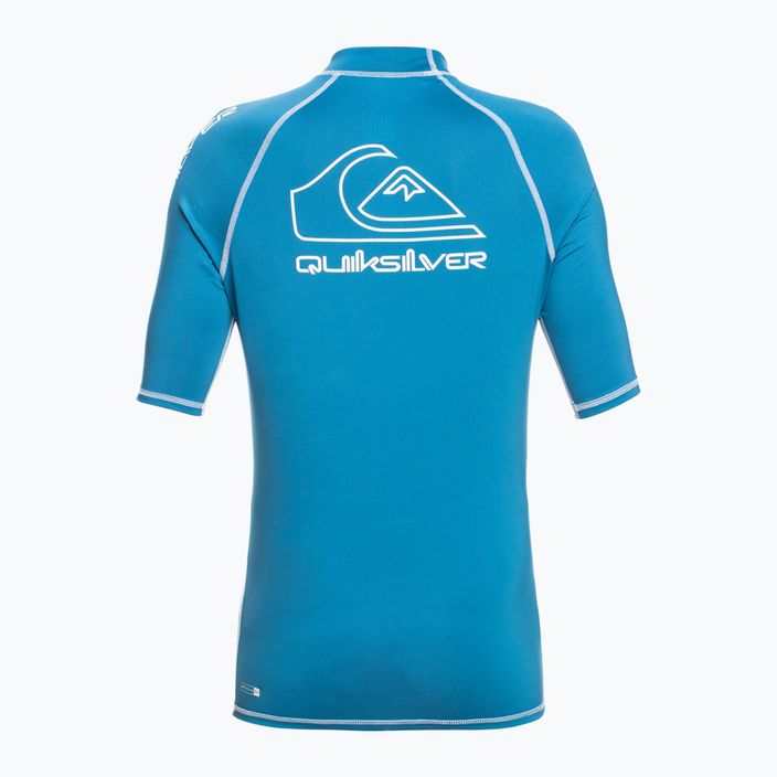 Quiksilver Ontour ανδρικό μπλουζάκι για κολύμπι μπλε EQYWR03359-BYH0 2