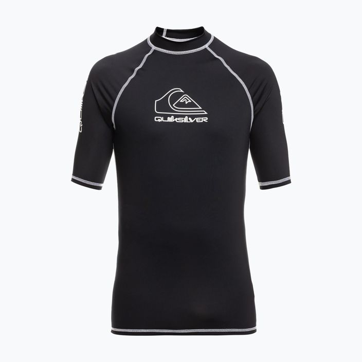 Quiksilver Ontour ανδρικό μπλουζάκι για κολύμπι μαύρο EQYWR03359