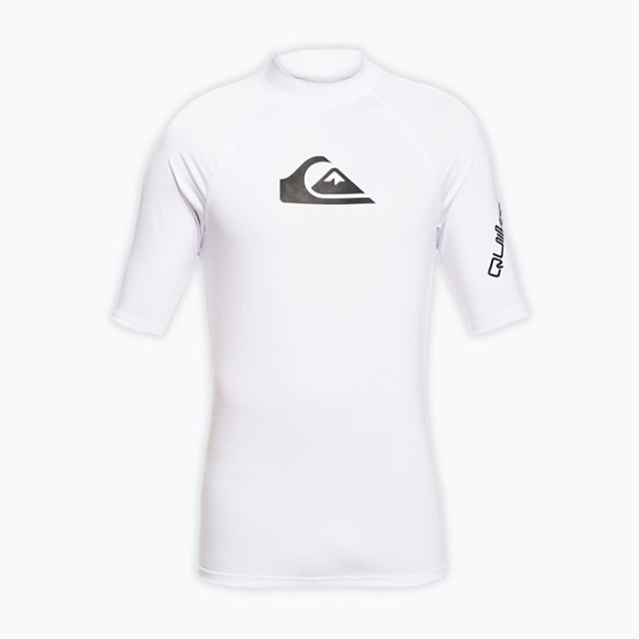 Quiksilver All Time B Sfsh λευκό παιδικό μπλουζάκι για κολύμπι