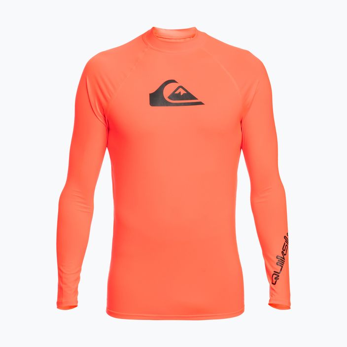 Quiksilver All Time παιδικό μπλουζάκι για κολύμπι πορτοκαλί EQBWR03213-MKZ0