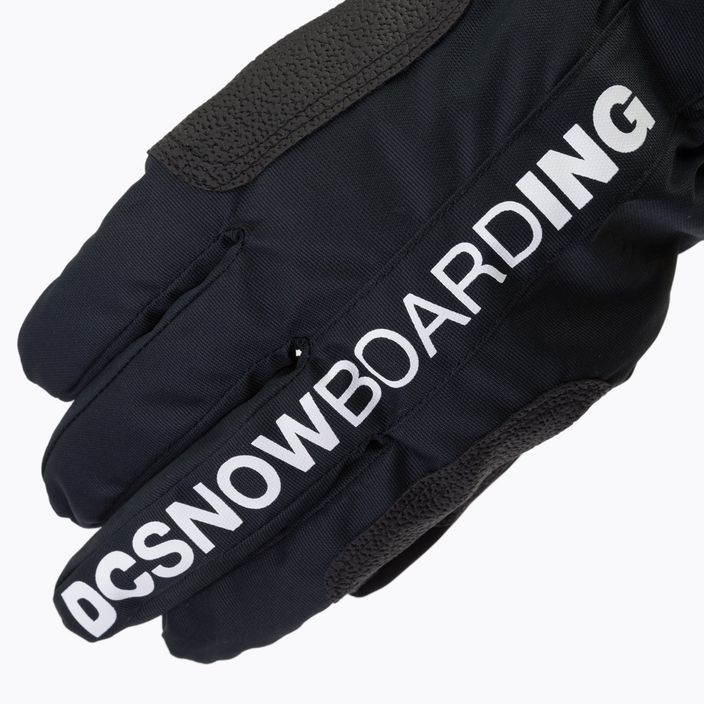 Ανδρικά γάντια snowboard DC Salute black 4