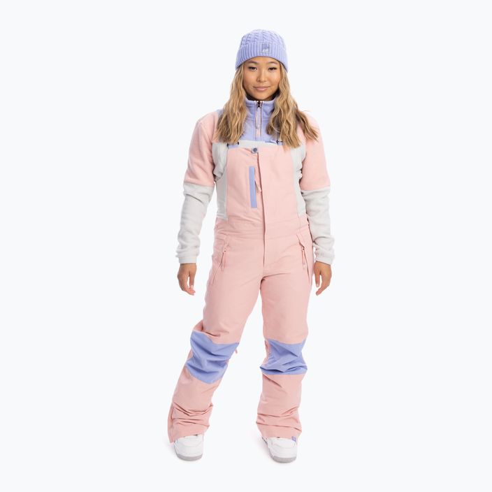 Γυναικείο παντελόνι snowboard ROXY Chloe Kim Bib 2021 mellow rose
