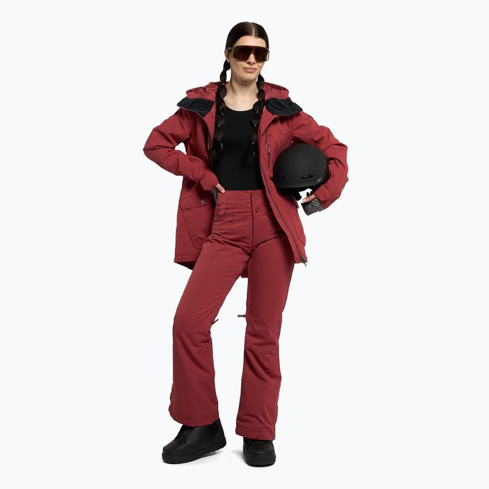 Γυναικείο παντελόνι snowboard ROXY Diversion 2021 brick red 2