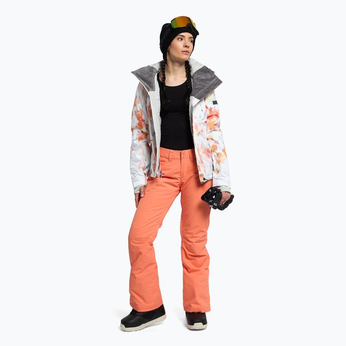 Γυναικείο μπουφάν snowboard ROXY Jet Ski Premium 2021 bright white tenderness 2
