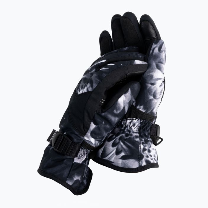 Γυναικεία γάντια snowboard ROXY Jetty 2021 true black future flower