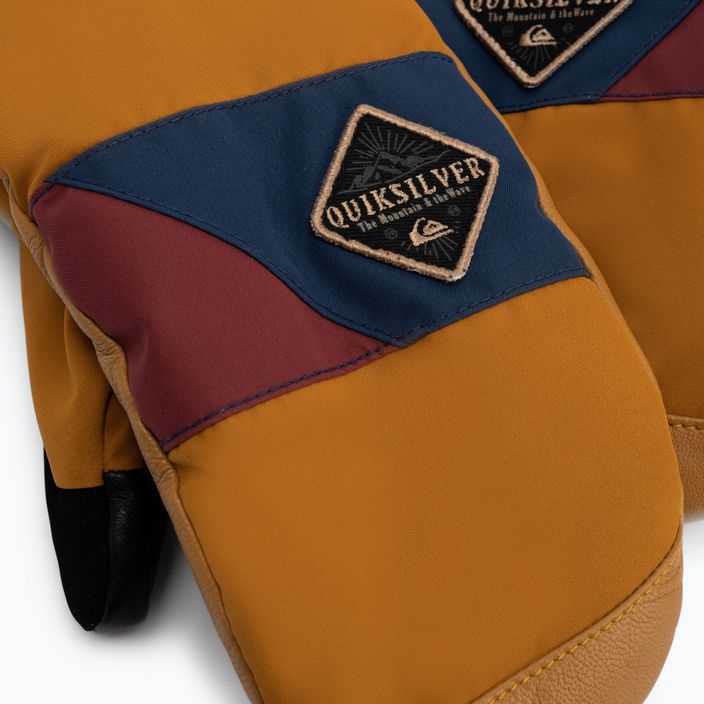 Quiksilver Squad Mitt Κίτρινο EQYHN03161 Γάντια Snowboard Gloves 4