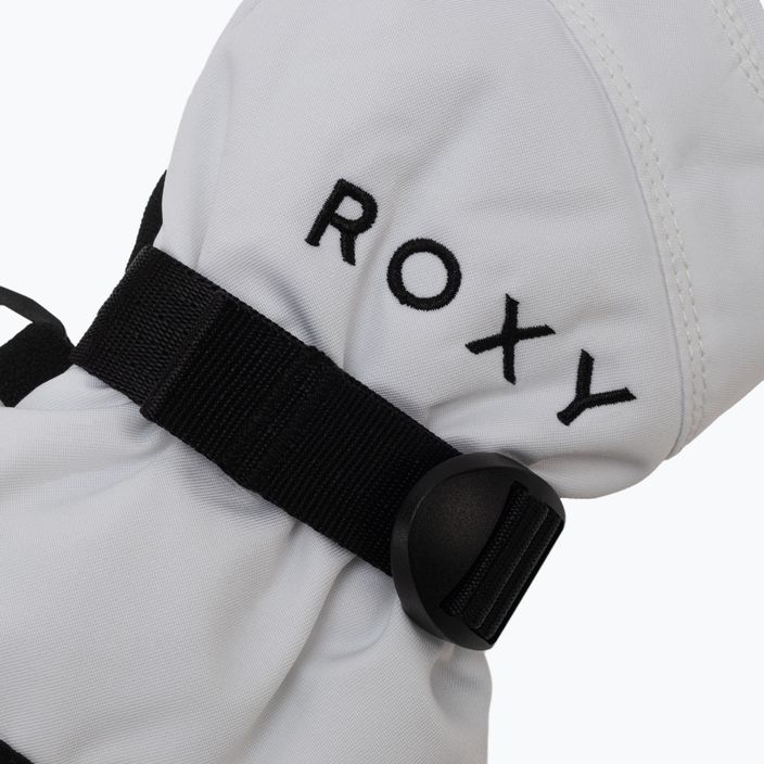 Γυναικεία γάντια snowboard ROXY Jetty Solid Mitt 2021 white 4