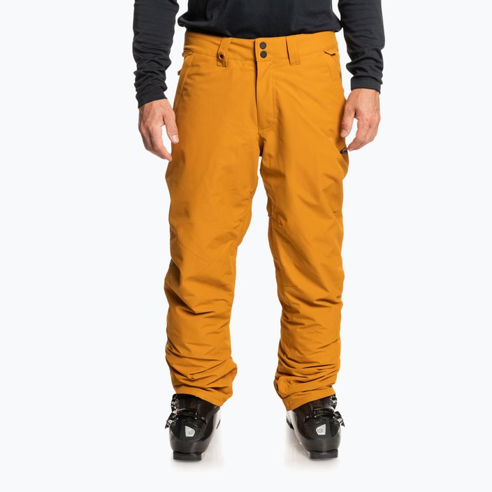 Quiksilver Estate κίτρινο ανδρικό παντελόνι snowboard EQYTP03146 6