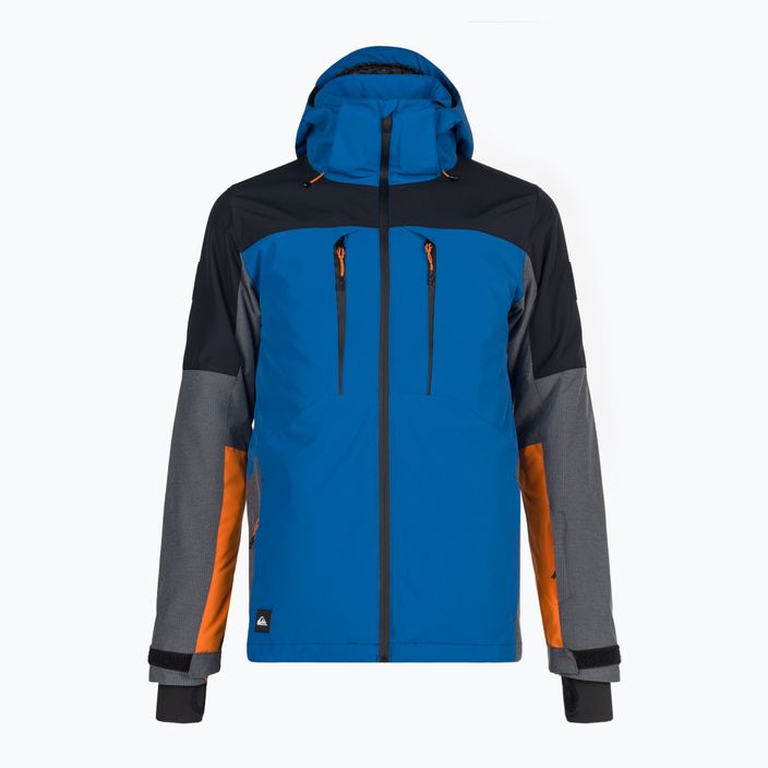 Quiksilver Mission Plus ανδρικό μπουφάν snowboard μαύρο-μπλε EQYTJ03371