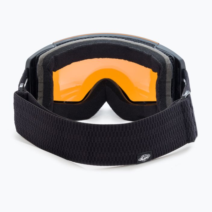 Quiksilver Greenwood S3 μαύρο / clux mi ασημί γυαλιά snowboard 2