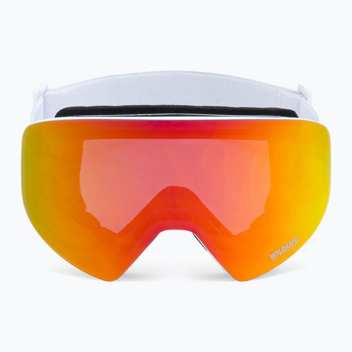 VonZipper Encore γυαλιά snowboard λευκό γυαλιστερό / wildlife fire χρώμιο AZYTG00114-WFC 2