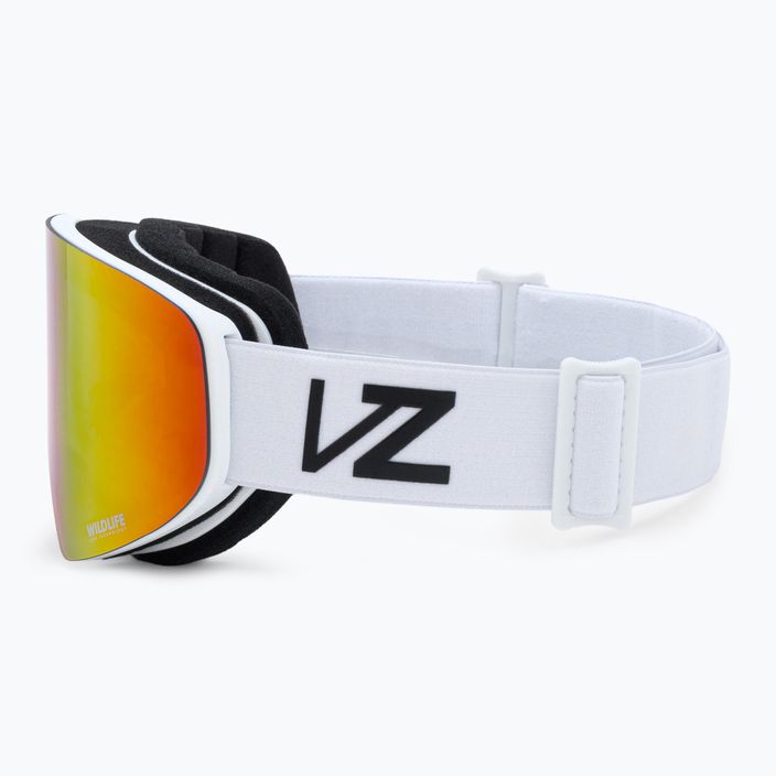 VonZipper Encore γυαλιά snowboard λευκό γυαλιστερό / wildlife fire χρώμιο AZYTG00114-WFC 4