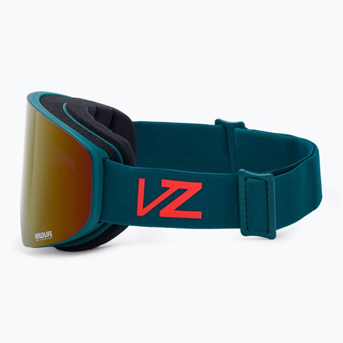 VonZipper Encore pacific satin/wildlife black fire chrome γυαλιά snowboard AZYTG00114-NVR 4