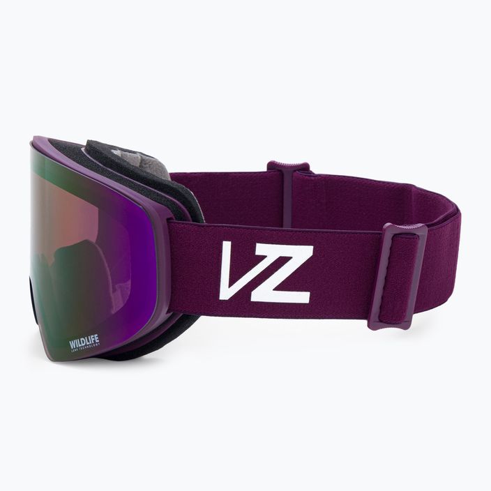 VonZipper Encore acai satin/wildlife cosmic chrome γυαλιά snowboard AZYTG00114-XPPM 4