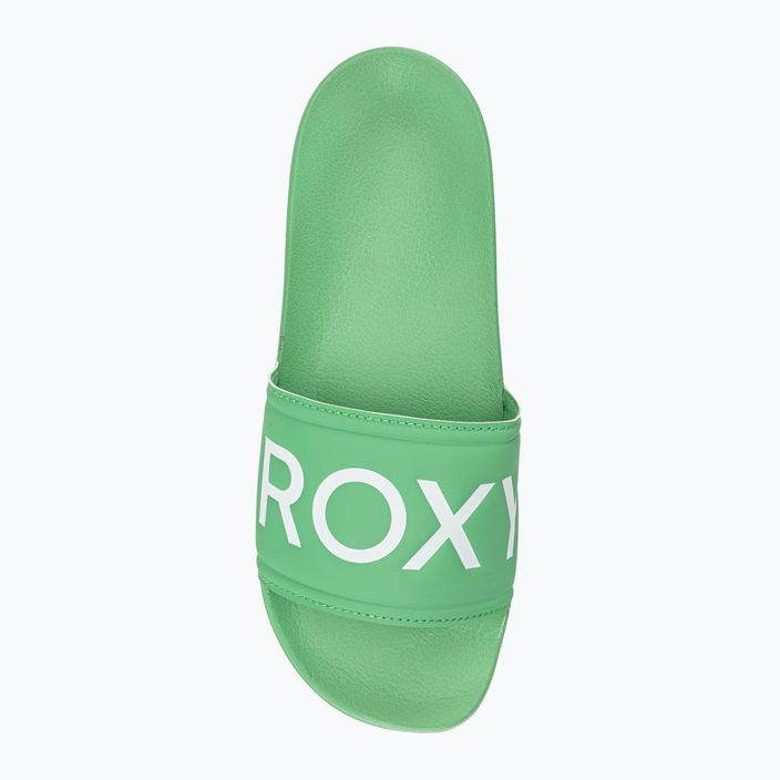 Γυναικείες σαγιονάρες ROXY Slippy II 2021 absinthe green 6