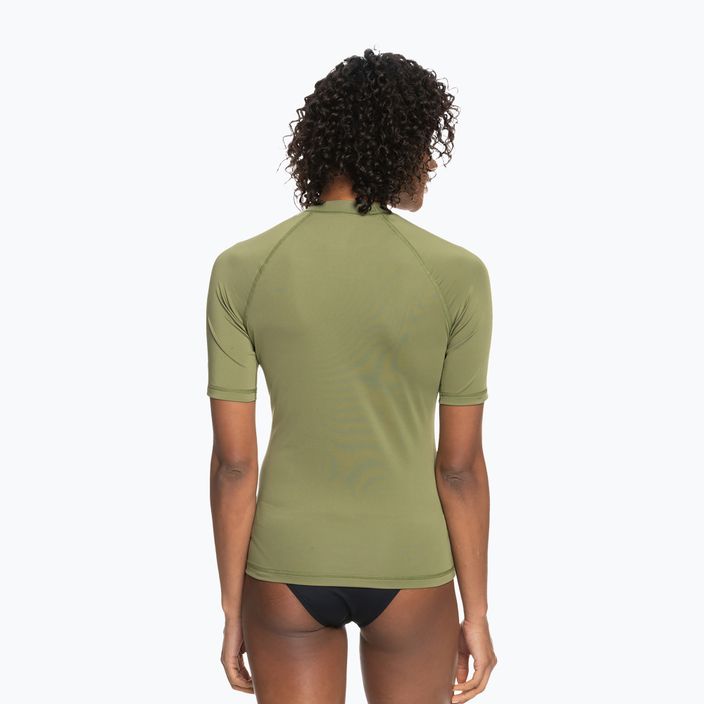 Γυναικείο κολυμβητικό T-shirt ROXY Whole Hearted 2021 loden green 3