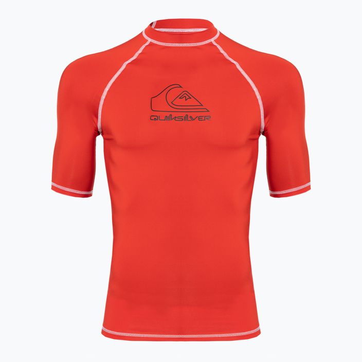 Quiksilver On Tour ανδρικό μπλουζάκι για κολύμπι κόκκινο EQYWR03359-RQC0