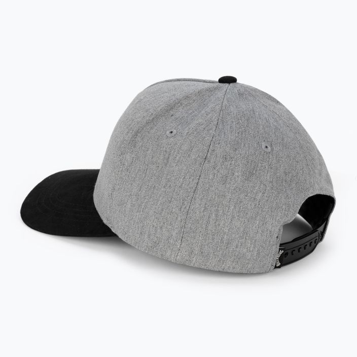 Ανδρικό καπέλο μπέιζμπολ Billabong Stacked Snapback grey heather 3