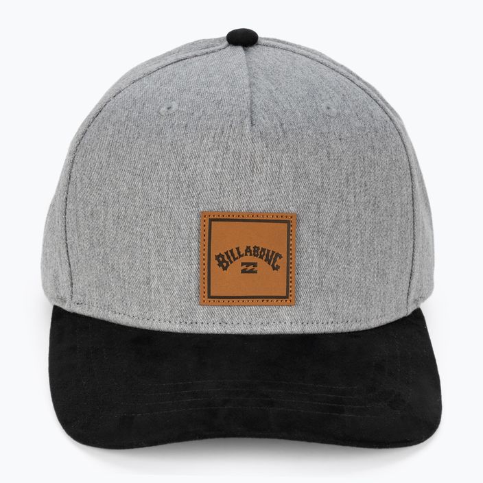 Ανδρικό καπέλο μπέιζμπολ Billabong Stacked Snapback grey heather 4