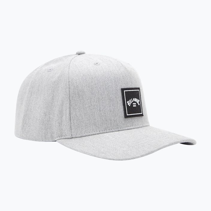 Ανδρικό καπέλο μπέιζμπολ Billabong Stacked Snapback grey heather 5