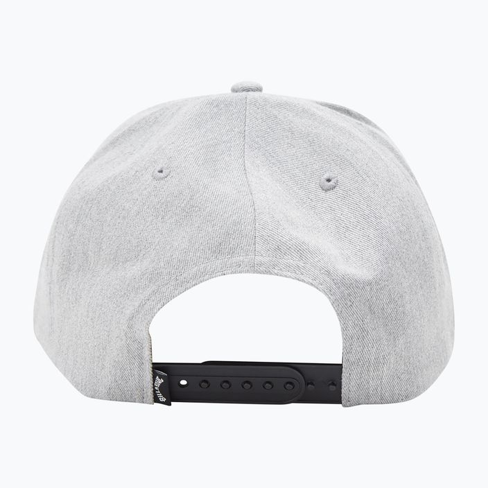 Ανδρικό καπέλο μπέιζμπολ Billabong Stacked Snapback grey heather 7