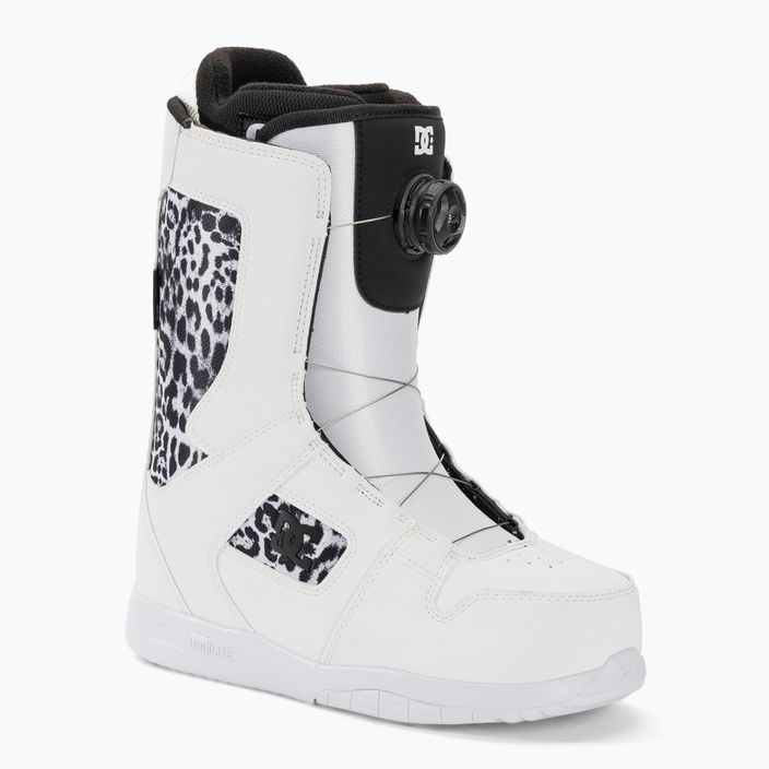 Γυναικείες μπότες snowboard DC Phase Boa λευκό/μαύρο print