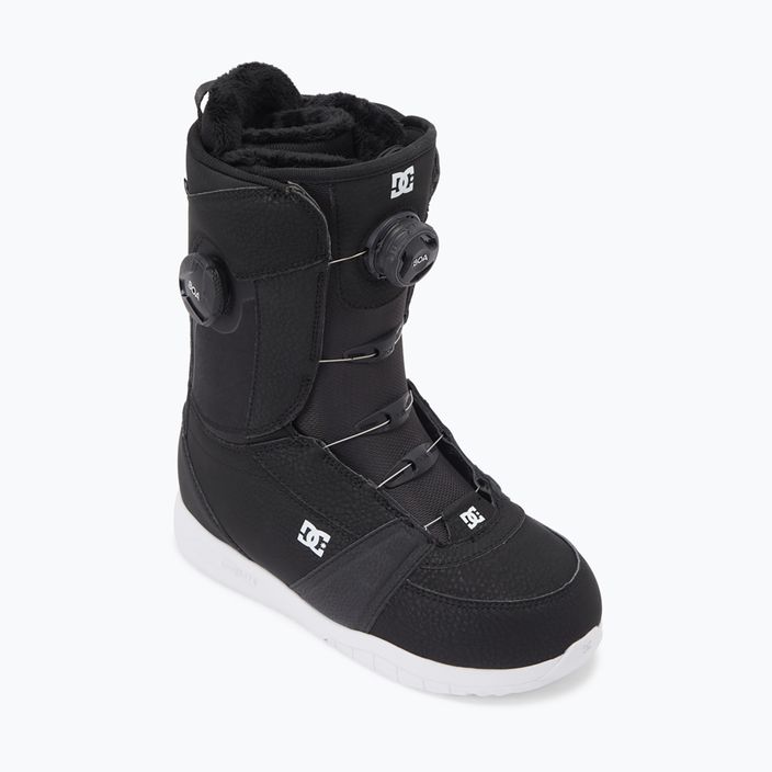 Γυναικείες μπότες snowboard DC Lotus μαύρο/λευκό 6
