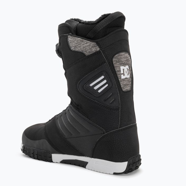 Ανδρικές μπότες snowboard DC Judge μαύρο/λευκό 2