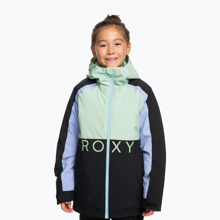 Παιδικό μπουφάν snowboard ROXY Snowmist Girl true black