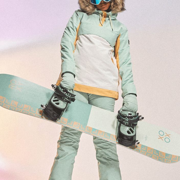 Γυναικείο σακάκι snowboard ROXY Shelter cameo green 12