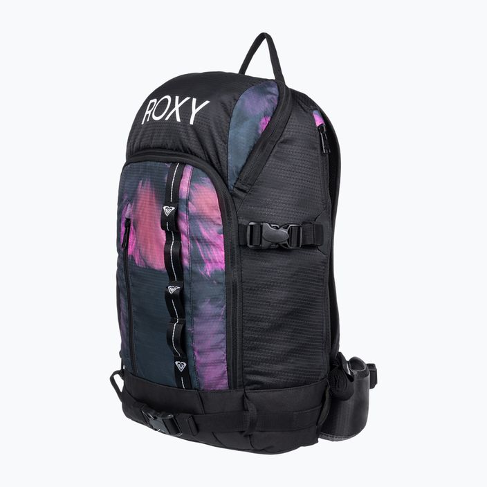 Γυναικείο σακίδιο ROXY Tribute 23 l true black pansy snowboard backpack 2