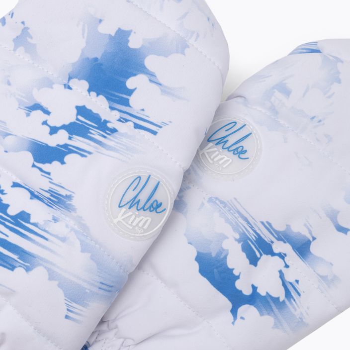 Γυναικεία Γάντια Snowboard ROXY Flint Creek Mitt γαλάζιο μπλε σύννεφα 4