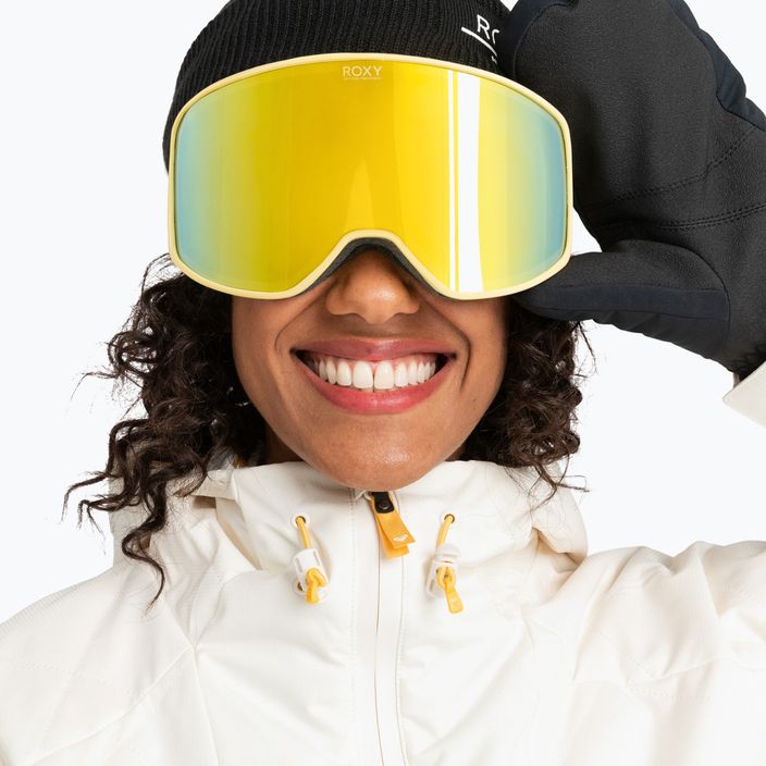ROXY Storm Γυναικεία γυαλιά snowboard sunset gold/gold ml 9