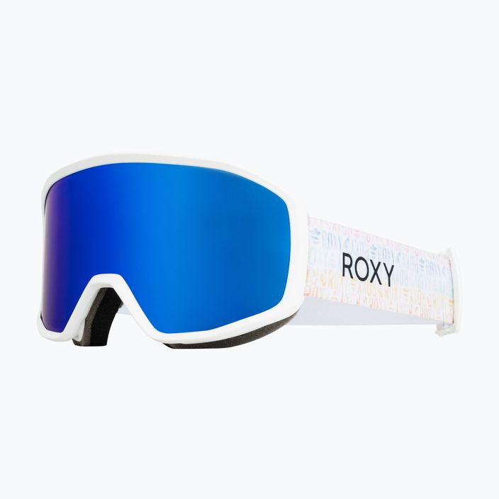 Γυναικεία γυαλιά σνόουμπορντ ROXY Izzy sapin λευκό/μπλε ml 5