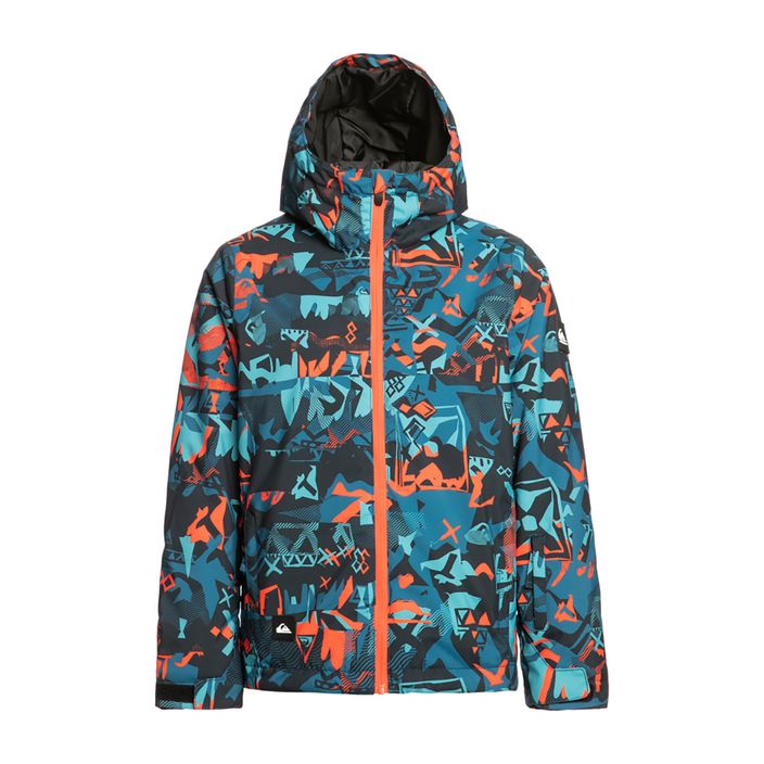 Quiksilver Mission Printed Youth building moutains grenadine παιδικό μπουφάν snowboard για παιδιά 2