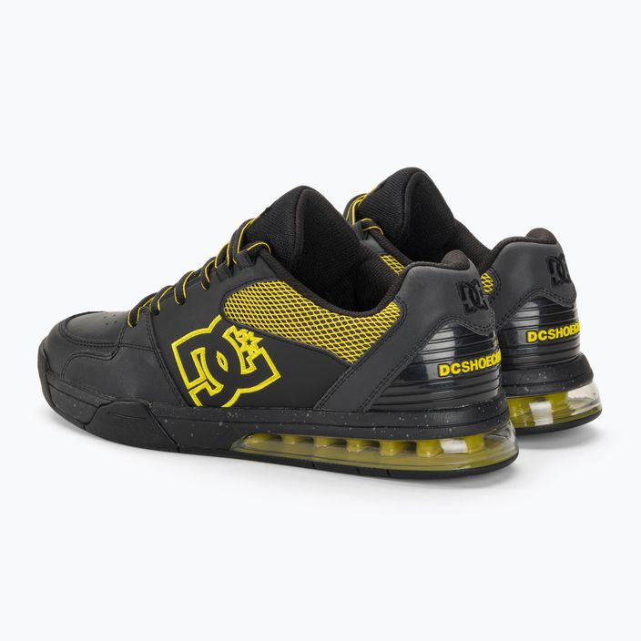 DC Versatile Le μαύρο/κίτρινο ανδρικά παπούτσια 3
