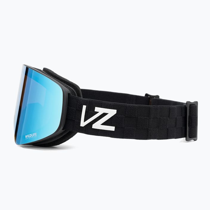 VonZipper Encore μαύρα σατέν / wildlife stellar chrome γυαλιά snowboard 4
