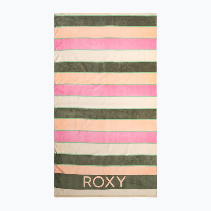 ROXY Cold Water Printed πετσέτα agave green very vista stripe
