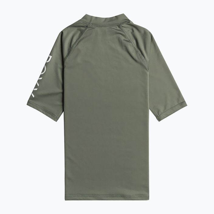 ROXY παιδικό μπλουζάκι για κολύμπι Wholehearted agave green 2