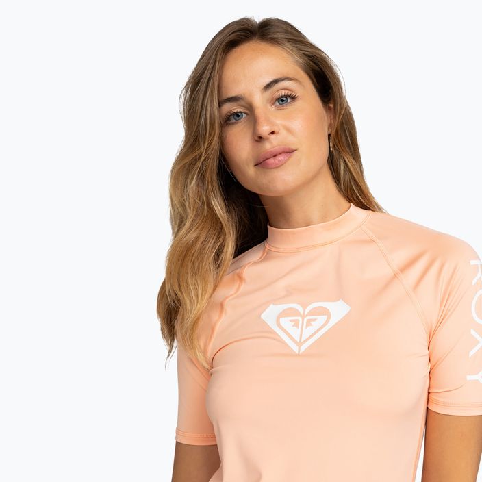 Γυναικείο κολυμβητικό t-shirt ROXY Whole Hearted salmon 5
