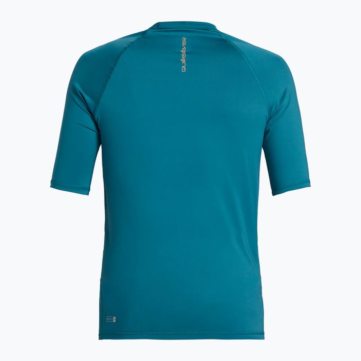 Quiksilver Everyday UPF50 αποικιακό μπλε ανδρικό μπλουζάκι για κολύμπι 6