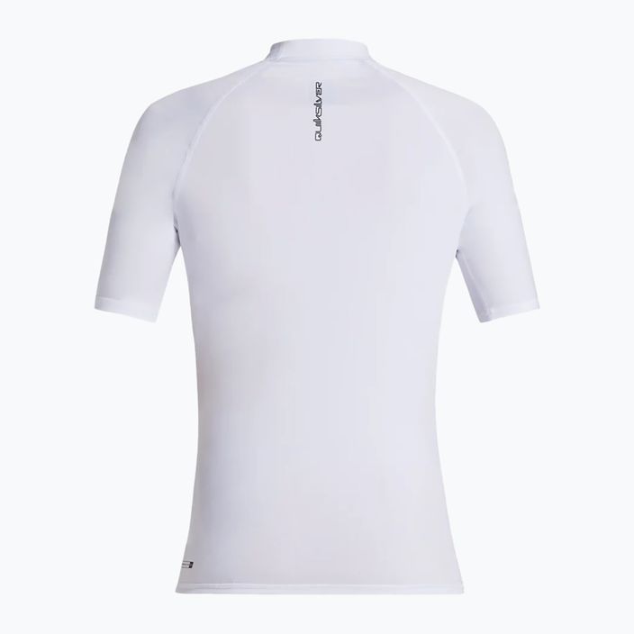 Quiksilver Everyday UPF50 λευκό ανδρικό μπλουζάκι για κολύμπι 6