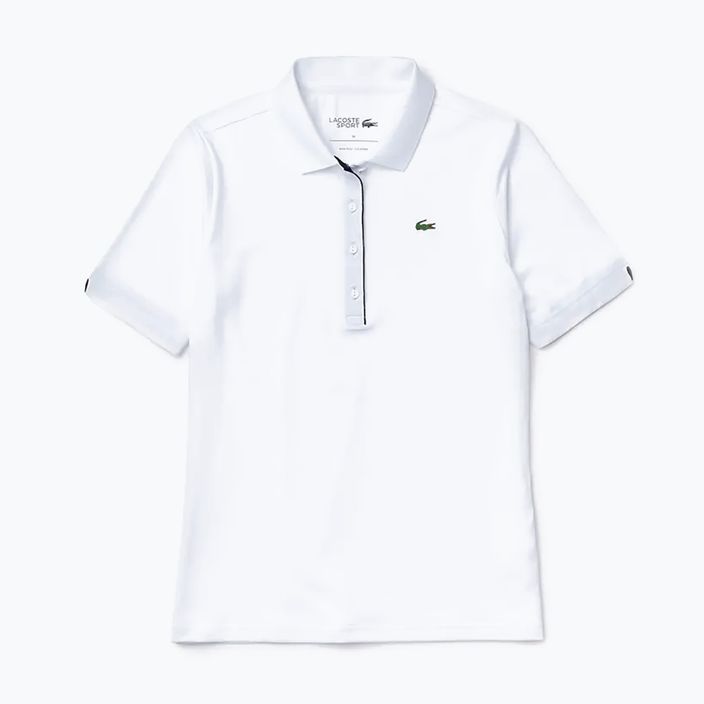 Lacoste γυναικείο μπλουζάκι πόλο τένις λευκό PF5179