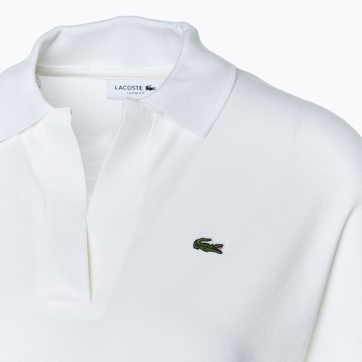 Lacoste γυναικείο πουκάμισο πόλο PF0504 λευκό 3